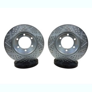 Toyota Tundra Brake Rotors (2) - Front - Baer Brakes - Claw Performance Rotors - `00-`06